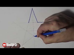 How To Draw A Perfect Star - Step by Step - Easy