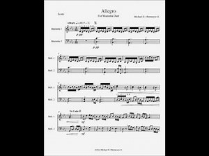 Allegro - Marimba Duet