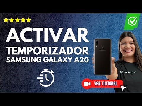 ¿Cómo ACTIVAR el TEMPORIZADOR de la CÁMARA en Samsung Galaxy A20? | 🚀Captura el momento perfecto📸