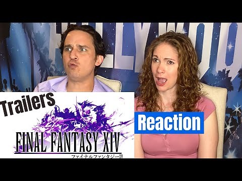 Final Fantasy 14 All Cinematic Trailers Reaction