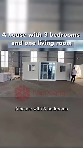 Affordable Expandable Container House with Bedroom, Kitchen, and Bathroom