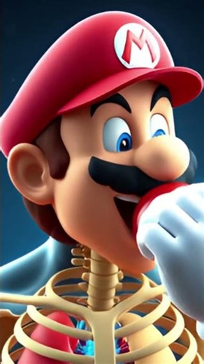 Super Mario Eating #mario #viralvideo #eating