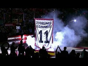 Zydrunas Ilgauskas' Jersey Retired by the Cavaliers