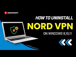 How to Uninstall NordVPN on Windows