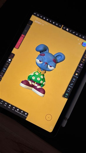 Cody A Banks on Instagram: "You guys came through with the answers I needed. Now I really want to turn this guy into a toy 👀 #nomadsculpt"