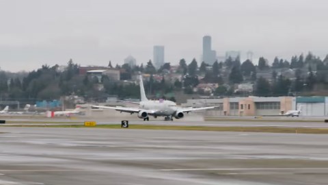 32K views · 625 reactions | Germany's first P-8A Poseidon takes to the skies for the first time. ✈️ The sub hunter headed from Renton Municipal Airport to Boeing Field, following preflight and in-flight checks of the aircraft's flight controls, engines, brakes and more. The flight brings the aircraft another step closer to its delivery to the German Navy's Naval Air Wing 3 later this year. | Boeing in Washington | Facebook