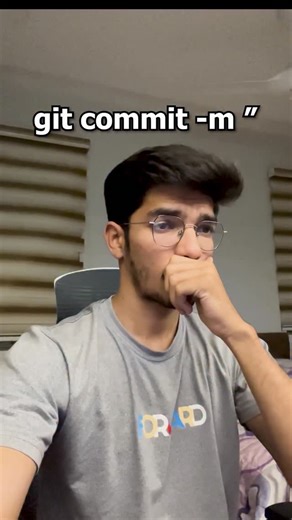 Akshat Singh on Instagram: "git commit -m “added new bugs”🥲😂 . . [funny, comedy, meme, developers, coding, programming, wed development, html, css, JS ] . . #funny #comedy #code #coding #programming #web #webdeveloper #webdevelopment #fyp #explore #explorepage #instagramgrowth #programmerlife #instagramhack #codinglife #codingreels #relatablereels #programminghumor #codinghumor #studentlife #codewithme #developerlife #beginnercoder #csstudents #git #github #commit"