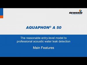AQUAPHON® A 50 water leak detector - Main Features
