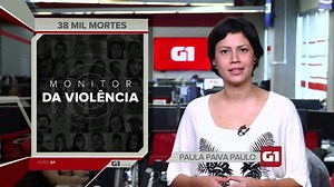 G1 em 1 Minuto: Brasil registra mais de 38 mil mortes violentas de janeiro a setembro