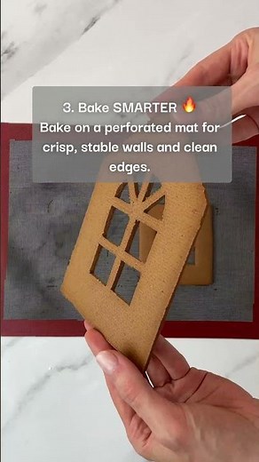 5 Pro Tips for the Perfect #gingerbreadhouse! 🏠 #christmasbaking