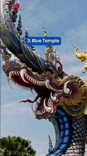 5 Colorful Temples in Thailand List | Watch Now #Shorts