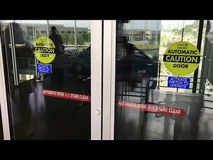 BESAM ASSA ABLOY automatic door at Top Golf in Centennial Colorado