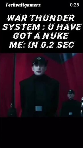 🚀 Me after getting nuke in war thunder 😂 #warthunder #nuke