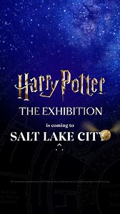 Wands at the ready, Salt Lake City! Harry Potter: The Exhibition is making its way to Salt Lake City in 2025! Prepare to experience the film-making magic by joining our waitlist. | Harry Potter: The Exhibition