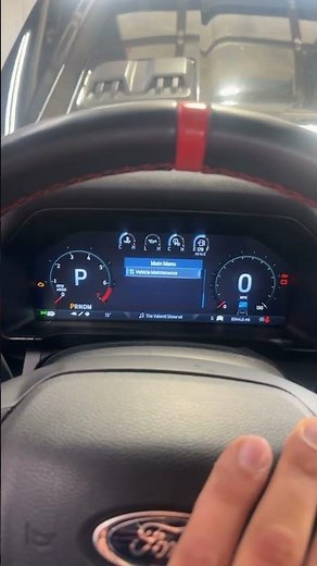 2024 Ford Ranger Raptor oil light reset/oil life reset. RESET oil life on 2024 FORD RANGER RAPTOR