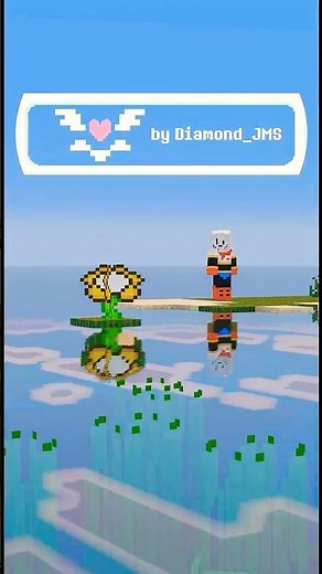 PART 1 Undertale BEST Texture Pack✨ #undertale #beforeandafter #minecraft