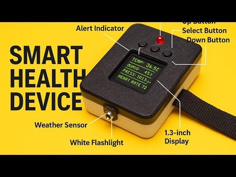 "I Built a DIY ESP32 Survival Smartwatch 🔥 Full Build + Crazy Features!