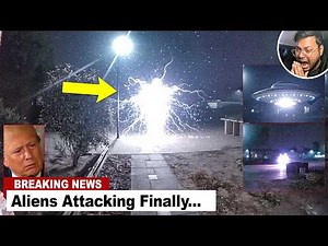 UFO Spotted Attacking in USA with Lightning‼️😨 UFO Sightings 2026...