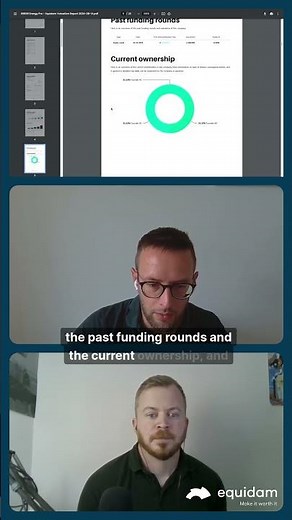 A quick look at the Equidam valuation report