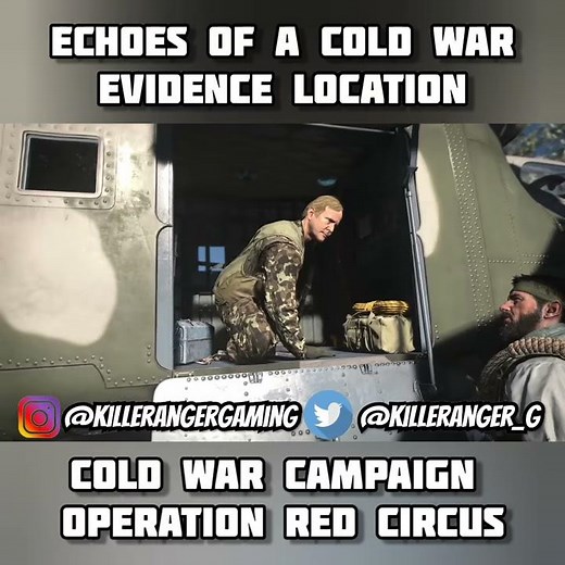 Black Ops Cold War Echoes of a Cold War Evidence Location - Operation Red Circus Evidence #Shorts