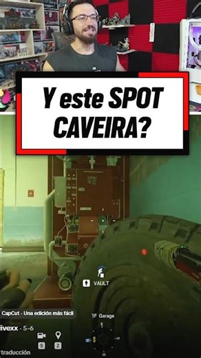 INSANE SPOT for CAVEIRA in RAINBOW SIX SIEGE 😮😮