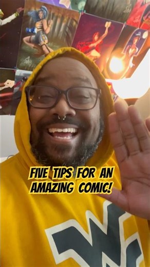 Here’s your five tips to make a great comicbook or webcomic! #tips #art #artist