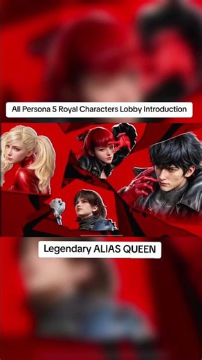 All Persona 5 Royal Characters Lobby Introduction - GARENA CODM #CODMSUPERHEROFEVER #CREATORSONDUTY
