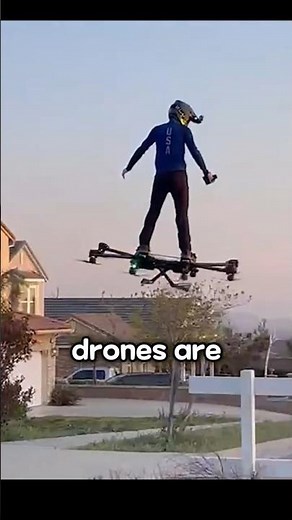 Flying on a Drone ⚡ Drone Rider ⚡ Sky Surfer 🚀 AeroCycle De Lackner HZ-1 Aerocycle