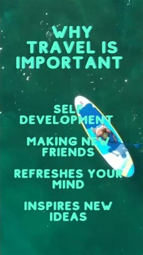 Why travel is important #solotraveltips #travelislove #selfdevelopment