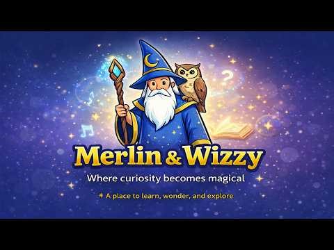🪄 Welcome to Merlin and Wizzy! ✨ Let’s Learn & Have Fun!