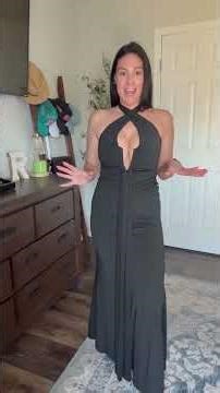 crisscross bodycon dress review and sizing!