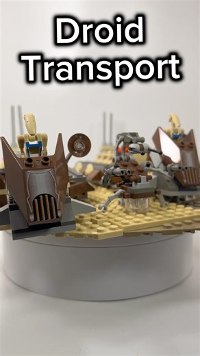 Droid Transport Patrol! | LEGO Star Wars Diorama