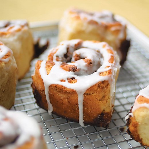 Quick Cinnamon Buns with Buttermilk Icing | America's Test Kitchen