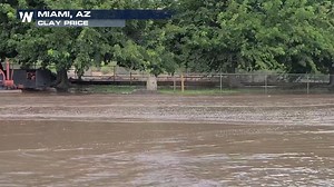 4.1K views · 91 reactions | ⛈️"This is CRAZY!"️|| Monsoon moisture fueled flooding storms in #Arizona where a Flash Flood Emergency was issued Thursday afternoon! Check out the flood streets in Miami, Arizona! #AZwx #flashflooding #Monsoon2021 Video Credit: Clay Price | WeatherNation | Facebook