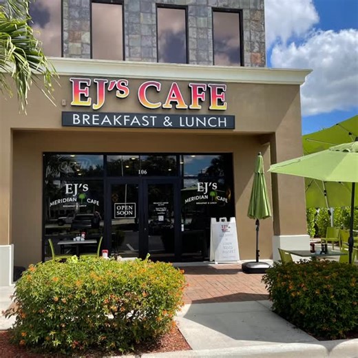 EJ's Bayfront Cafe on Instagram: "🌴 Good news, Naples! 🌴 Whether you pull up a chair at EJ’s Bayfront Cafe or stop by EJ’s Meridian Cafe, you’ll enjoy the exact same menu that’s made EJ’s one of Naples’ favorite spots for breakfast and lunch. From our fresh-squeezed in-house OJ to our famous omelets, sandwiches, and brunch classics, both locations serve the dishes Naples locals and visitors crave. Same great flavors. Same warm service. Same EJ’s experience you love — just pick the location tha