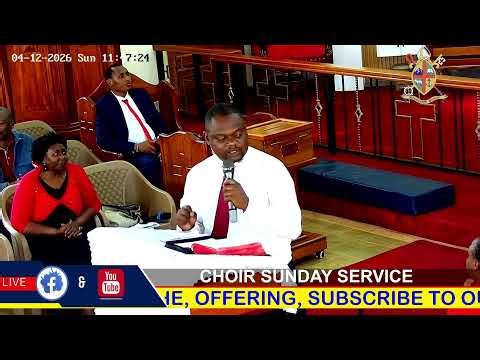 CHOIR SUNDAY SERVICE - 12/04/2026