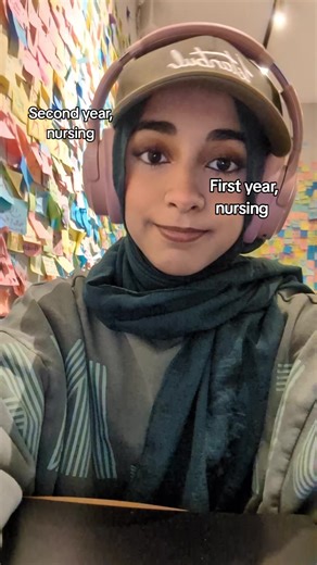 The difference between first and second year is ACC diabolical 😭😭 inshallah I survive this sem #nursing #nursingstudent #firstyear #uni #secondyear