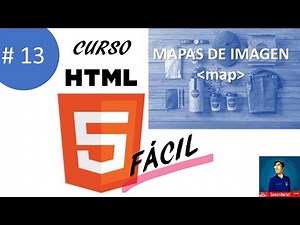 13. CÓMO CREAR LINKS DENTRO DE UNA IMAGEN | MAPAS DE IMAGEN | Curso HTML 5 Fácil