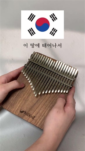 아름다운 나라 칼림바 연주