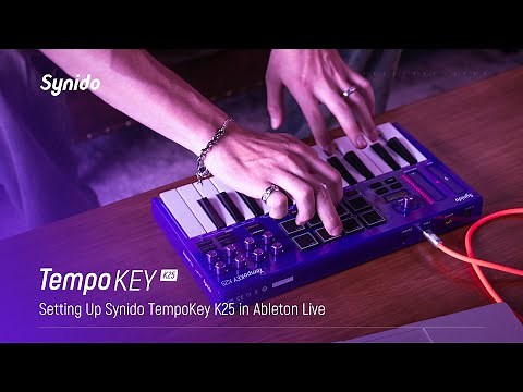 Synido TempoKey K25 Tutorial | Set Up in Ableton Live