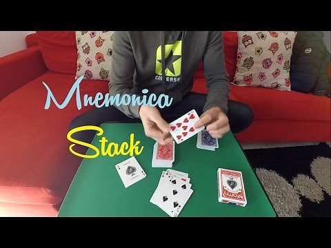MAGIA: MNEMONICA STACK di Juan Tamariz Illustrazione, effetti e ACAAN bellissimi