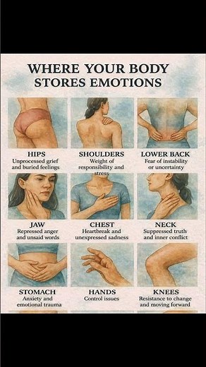 Where Your Body Stores Emotions – The Hidden Mind & Body Connection...