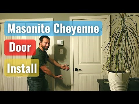 Masonite Cheyenne Interior Door Installation - How-To/vlog