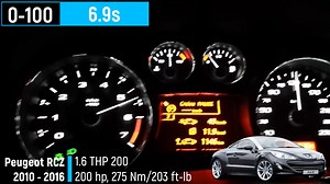 标志 RCZ 百公里加速对比_哔哩哔哩_bilibili