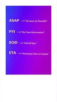 Basic Project Management Terms Explained | Quick Guide Part 14