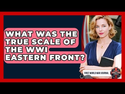 What Was The True Scale Of The WWI Eastern Front? - First World War Journal