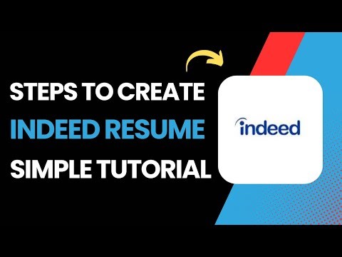 How To Create Indeed Resume !