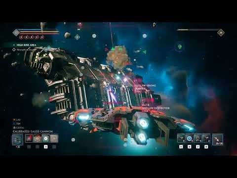 Clearing Out High-Risk Area Outlaws | Vindicator Gameplay | Everspace 2