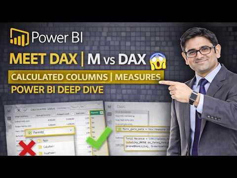 Meet DAX in Power BI | Calculated Columns vs Measures Explained Clearly