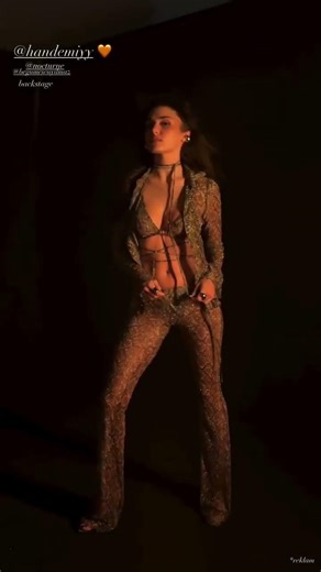 Hande Erçel Owns the Shoot! 😍 Nocturne 2026 Behind the Scenes | It's Her Party 🎉 #handeerçel